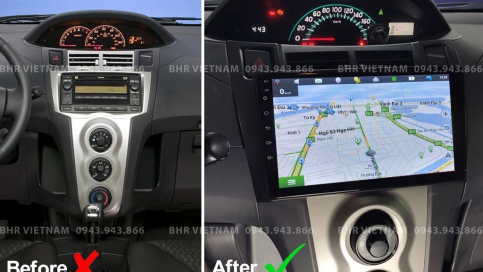 Màn hình DVD Android xe Toyota Yaris 2006 - 2013 | Vitech 